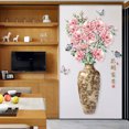thumbnail image 4 of Wosthever Pegatinas de pared de pavo real de estilo chino, papel tapiz, diseño especial simulado, decoración del hogar, decoración de sala de Decoración del hogar, 4 of 6