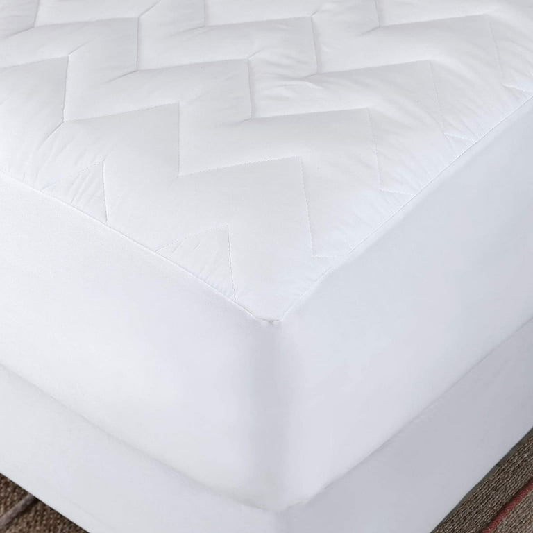 WOSTAR Waterproof mattress protector cover solid embroidery king