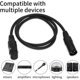 thumbnail image 5 of 3'XLR Cables, 3-Pin Microphone Cable, Studio Speaker Cable, 16.4 ft/5 m, 5 of 5