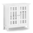 thumbnail image 1 of SIMPLIHOME Meuble de Rangement Bedford, 32 Pouces, Blanc, 1 of 3