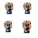 thumbnail image 3 of Minnieouse Camiseta de mujer con cuello en V y manga corta con estampado a cuadros, blusa informal Prendas para la parte del cuerpo Gris 5XL Minnieouse AP001851-16, 3 of 5