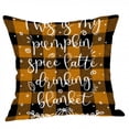 thumbnail image 3 of Housses de Coussin d'Halloween Housse de Coussin Décor Citrouilles Coussin, 3 of 9