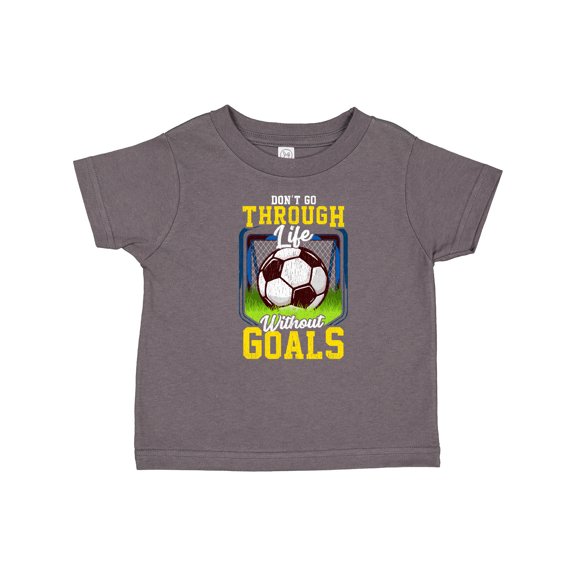 Inktastic Soccer Funny Goals Boys or Girls Toddler T-Shirt