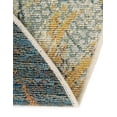 thumbnail image 5 of Unique Loom Outdoor Botanical Collection Area Rug - Winnow (4' 1" Round Gray Ivory Yellow), 5 of 9
