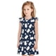 thumbnail image 1 of Fotbe Swan Vestido de Dormir para Niñas de 3 a 10 Años, Mangas Cortas, Estilo Princesa, Pijama Camisón con Mangas Voladas-X-Large, 1 of 6