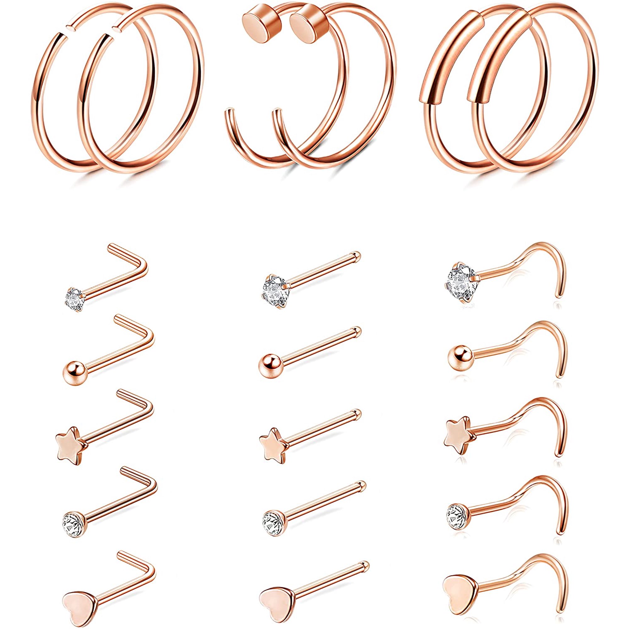 Ritual Übersetzer Sie surgical steel nose rings Cyberraum Kalt werden