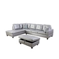 thumbnail image 2 of StarHomeLiving Left Facing Sectional Sofa w/ottoman Left Facing, 2 of 5