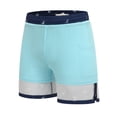 thumbnail image 5 of COOFANDY Mens Swim Shorts Funny Swim Trunks Board Shorts 4 Pockets Swimwear Drawstring Stretch Quick Dry Swimsuit, 5 of 6