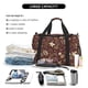 thumbnail image 5 of Easygdp Coffee and Flowers Bolsa de Gimnasio, Bolsa de Viaje Duffel, Bolsa de Fin de Semana con Compartimentos, Bolsa de Mano para Noche, 5 of 7