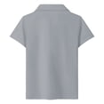 thumbnail image 5 of Shachafan Girls' Sporty Solid Color Top For Kids Breathable Girls Tee For Play And Everyday Wear Big Girls Outfits, 5 of 7