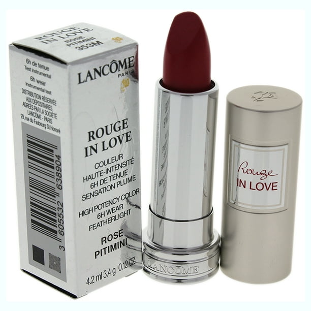 Rouge In Love High Potency Color Lipstick - # 353M Rose Pitimini by Lancome  for Women - 0.12 oz Lips 
