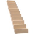 thumbnail image 4 of 1PC 1/12 Mini House Staircase Miniature Wooden Stairs Without Handrail DIY Accessory, 4 of 4