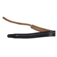 thumbnail image 1 of Leather Guitar Strap, Punk Zipper, 2.8in Wide Universal Straps For Acoustic, Electric Bass, Guitars, Adjustable Length, Soft & Comfortable, 1 of 8