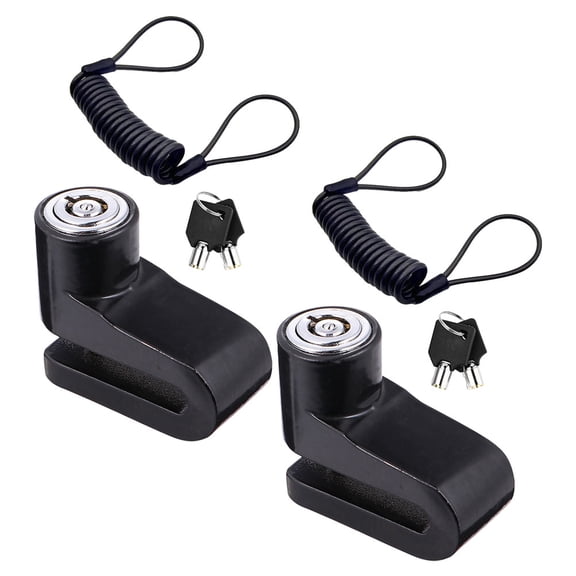 UPOUART Electric Scooter Disc Brake Lock Steel 2Pcs Anti Theft