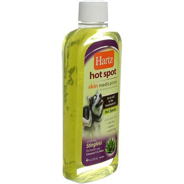 Hartz Hot Spot Skin Medication for Dogs and Puppies 4 fl oz