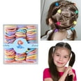 thumbnail image 2 of Gomas elásticas de colores para el pelo, para niñas, finas, pequeñas, para coleta, duraderas, no tiran del pelo, no dañan el cabello, para peinados diarios y trenzas DIY, 2 of 2