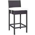 thumbnail image 3 of Modway Convene 5 Piece Outdoor Patio Pub Set in Espresso White, 3 of 4