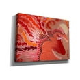 thumbnail image 2 of Epic Graffiti  'Red Peacock' by Zigen Tanabe, Giclee Canvas Wall Art, 16"x12" 54 x 40, 2 of 3