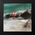 thumbnail image 2 of Oppenheimer, Michelle 12x12 Black Modern Framed Museum Art Print Titled - Rupture I, 2 of 5