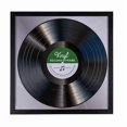 thumbnail image 2 of Cadre pour Disque Vinyle - Cadre d'Album - devant en Verre - 32x32cm Noir Lot de 3, 2 of 5