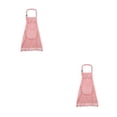thumbnail image 4 of Bearachild Delantal de cocina para el hogar Bolsillo delantero agradable al tacto Diseño simple Babero de cocina Type1 NO1, 4 of 6