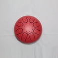 thumbnail image 3 of Tambor de lengüeta de acero Instrumento de percusión de 6 pulgadas | Estilo Handpan | Sonido portátil y versátil | Incluye baquetas, bolsa, partituras, protectores de dedos | Para entusiastas y, 3 of 5
