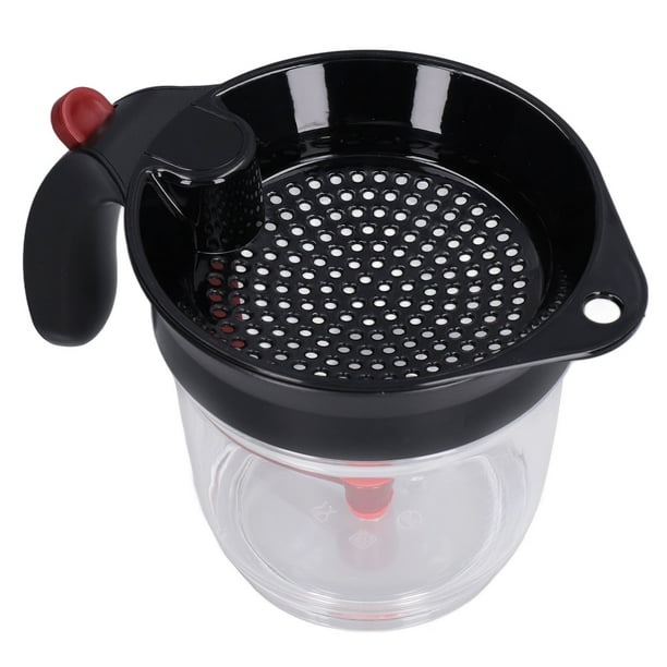 Separador De Salsa, Separador De Grasa Multifunción Colador Incorporado Capacidad De 1000 Ml Para Cocinar Para Restaurante Para Cocina