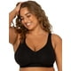 thumbnail image 3 of Bra Fruit of the Loom para mujer, talla grande, inalámbrico, algodón, 3 of 5