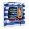 thumbnail image 2 of Stupell Industries French Country Sardines On Striped Cloth Canvas Art, 24 x 24, by Kate Jarvik Birch, 2 of 8