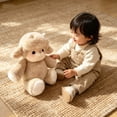 thumbnail image 5 of Almohada de peluche para dormir, aliviar el estrés y brindar comodidad: una linda almohada con forma de muñeco para niños y adultos, suave y peluda, ideal para la cama, el sofá o el estudio., 5 of 5