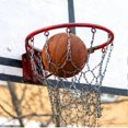 thumbnail image 2 of Sport Iron Chain Basketball Net Outdoor 12 Loops Standard,Silver, 2 of 5
