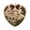 Lamb, variant on syligr Heart Christmas Lamb Ornaments for Tree Decor, Forest Animal Hanging Decor for Mantel Window Wreath, Vintage Christmas Pendant with Paild Bow for Home, Holiday Party Decor Gift, 3.15"