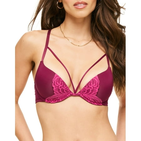 Adore Me Saige Push Up Plunge Women s Bra Regular Sizes
