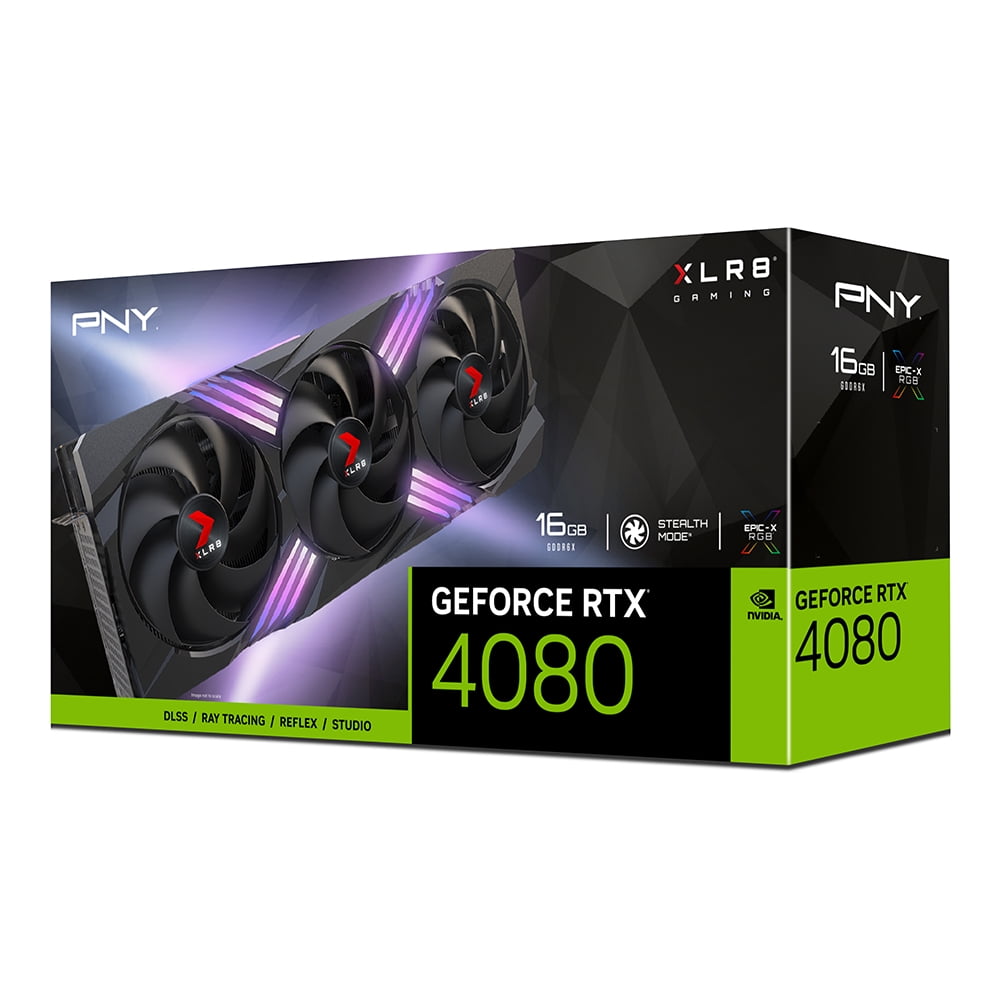 PNY GeForce RTX 4080 16GB VERTO EPIC-X RGB Triple Fan