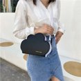 thumbnail image 4 of Bolsa Bolsos casuales de la de mensajero de la PU de la forma de la nube encantadora de las mujeres de la moda (negro) Tmvgtek Para estrenar, 4 of 9
