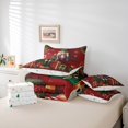 thumbnail image 5 of Feelyou Nutcracker Royal Guarder Twin Bedding Sets 7-Piece, Merry Christmas Bedding Comforter Set, Teen Kid Child Reversible Sheet Sets, Breathable Home Decor, 5 of 7