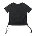 thumbnail image 6 of MuXiKeJi Clothes Tankaneo Womens Oversized T-Shirts Casual Summer Crew Neck Short Sleeve Tops Loose Fit Hi Low Drop Shoulder Basic Tees, 6 of 6