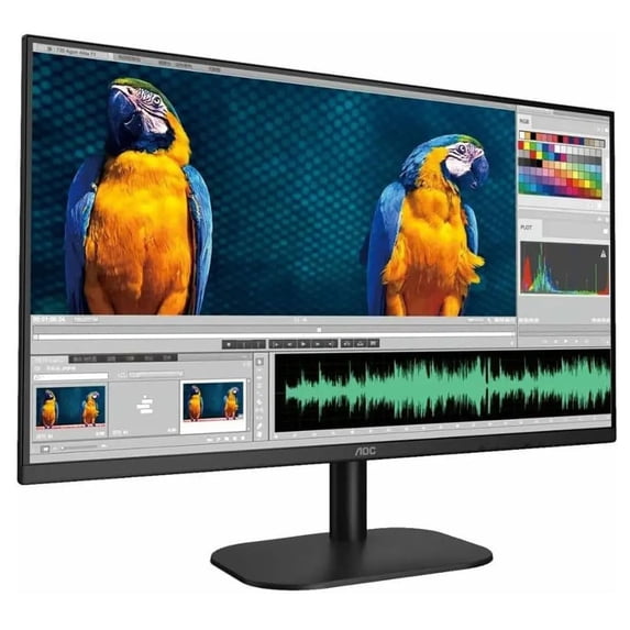 Restored AOC 27B2HM2 27-Inch VA FHD Monitor, 100Hz Refresh Rate, HDMI Connection, Black (Refurbished)