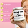 thumbnail image 3 of Moms Last Nerve Candle - Pink Amber & Honey Scented Candle, 9oz | Sweet Peach, Gardenia, Vanilla Woods | Hand-Poured Soy Wax, Eco-Friendly, 3 of 10