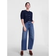 thumbnail image 3 of Scenario Women's and Women's Plus Crewneck Cardigan with Short Sleeves, Lightweight, Sizes XS-4X, 3 of 6
