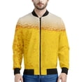 thumbnail image 4 of Chaquetas con estampado 3D de dibujos animados para fanáticos de la cerveza, sudadera de manga larga de gran tamaño para hombre, ropa de calle moderna, chaqueta bomber informal con cremallera, abrigo, 4 of 5