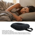 thumbnail image 3 of Almohada Para Dormir En El Lado De La Oreja, Soporte De Almohada De Algodón, Cómoda Y Transpirable Con Correa Para Uso Doméstico, 3 of 7
