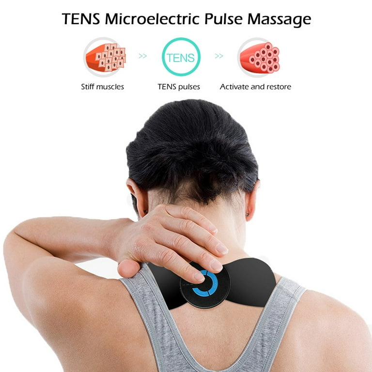 Portable Mini Electric Neck Massager Shiatsu Cervical Back Body Shoulder  Massage