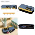 thumbnail image 7 of DISNIMO Cute Cat Print School Backpack for Teen Girls, Set of 3, Lightweight Kids Backpack Set with Lunch Bag Pencil Case, 17 Inch Large School Students Bookbag Travel Daypack, 7 of 7