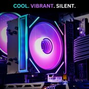 Novatech Titan Pro - Prebuilt Gaming PC Desktop Computer - RTX 5060 - Ryzen 5 - 4.2GHz - 16GB RAM - 1TB M.2 SSD WiFi/BT, Win 11 - Gaming Computer Tower - Pre Built PC Gaming -