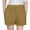 Brown, variant on FAOWME Girls Summer Linen Shorts Kids Casual Drawstring Elastic Waist Beach Short Pants With Pockets White 13-14 Years