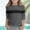 Dark Gray, variant on YHAJDS Boys Girls 3/4 Sleeve T-Shirts Solid Color Summer Casual Crewneck Top for Kids