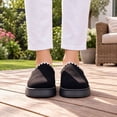 thumbnail image 6 of BERANMEY Cozy Platform Fuzzy Slippers for Women and Men Short Ankle Slippers with Anti-Slip Sole Lined with Warm Furry Perfect for Indoor & Outdoor Use, 6 of 9