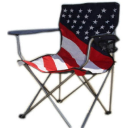 World Famous Sports Folding Stars/Stripes Chair - Walmart.com