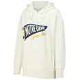 thumbnail image 2 of Women's Pressbox  Cream Notre Dame Fighting Irish Marni Pullover Hoodie, 2 of 3